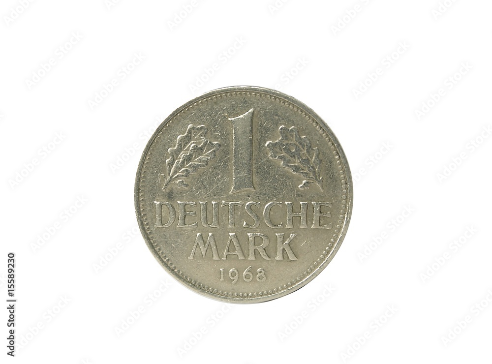 Münze - Deutsche Mark (Zahl) Stock Photo | Adobe Stock
