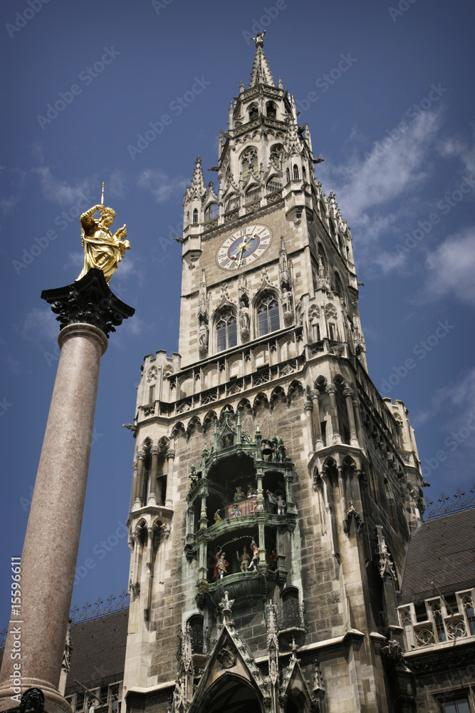 Obraz premium Munich city hall