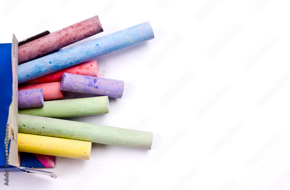 Colorful chalks Colorful chalks