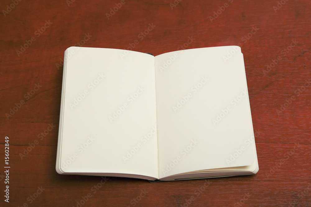 Fototapeta premium Open notebook