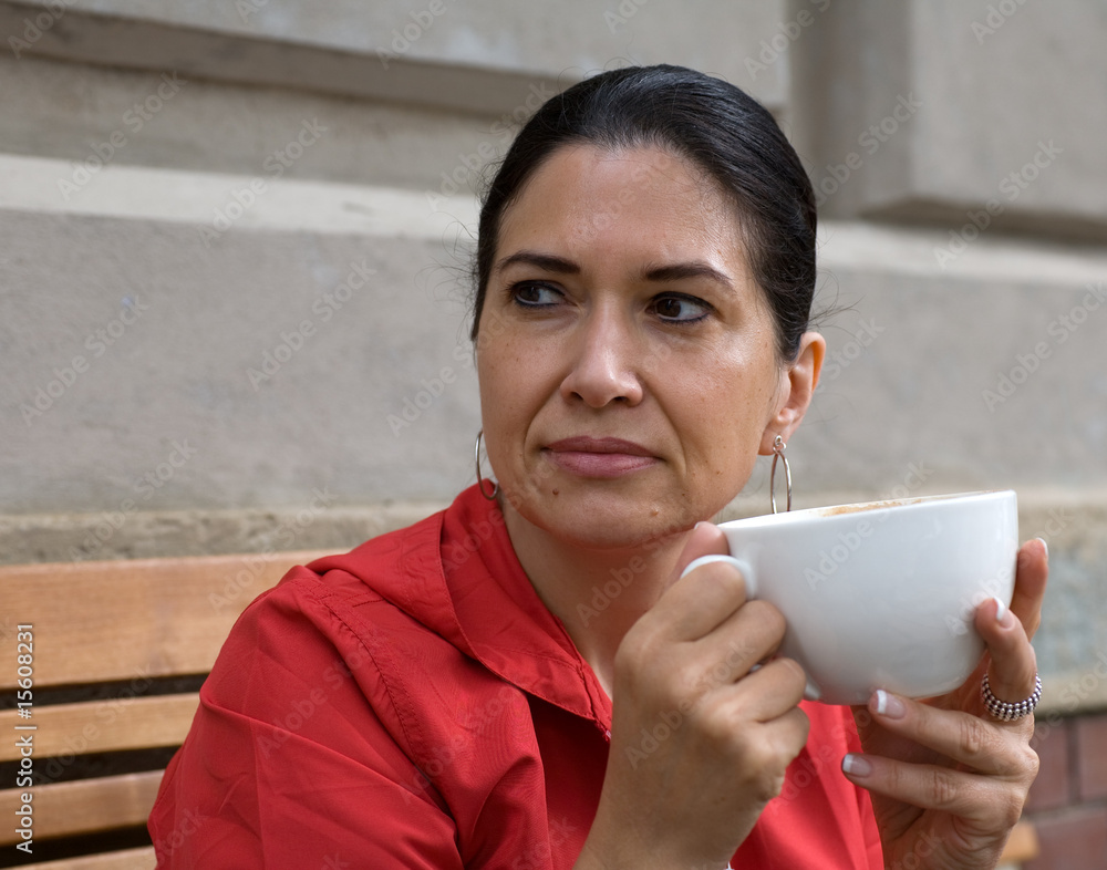 Kaffee genießen Kaffee genießen