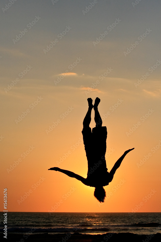 Fototapeta premium sunlight jumper