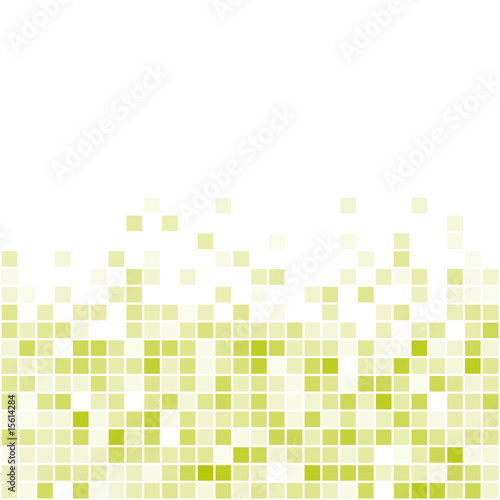 Vector Seamless Green Tiles