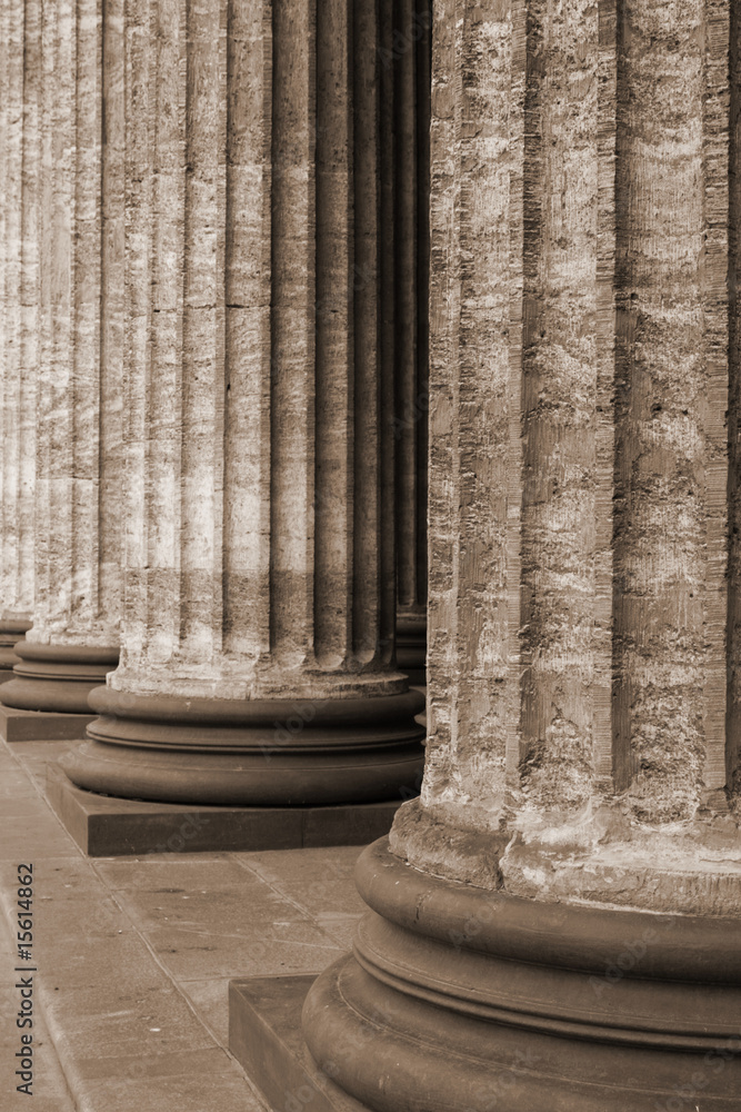 Classical marble columns Classical marble columns