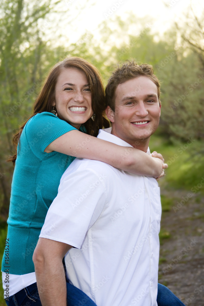 Obraz premium Smiling Couple