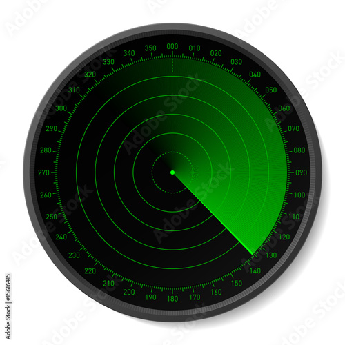 Radar. Vector. Insert your map.