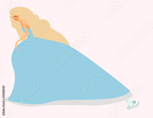 cinderella and glass Slipper