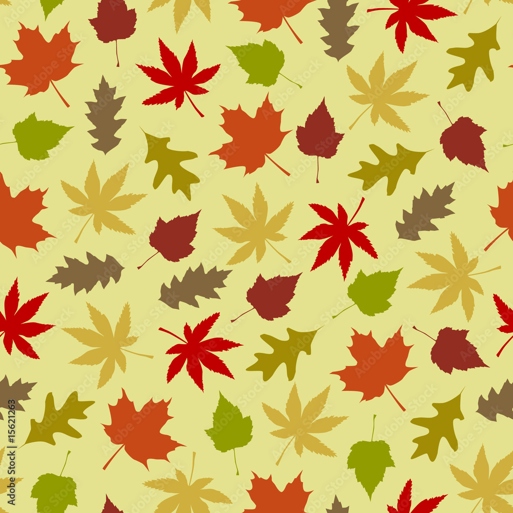 Autumn seamless background Autumn seamless background