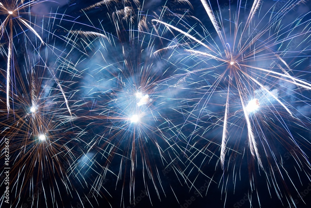 Fototapeta premium Fireworks, salute.