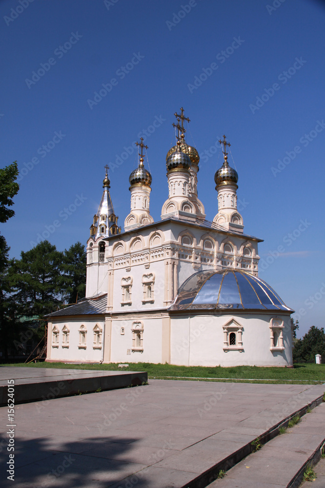 Church and Kremlin in Ryazan - Russian Golden Ring