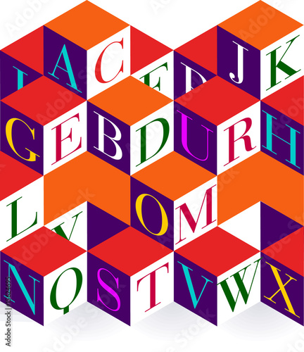 buchstaben würfel