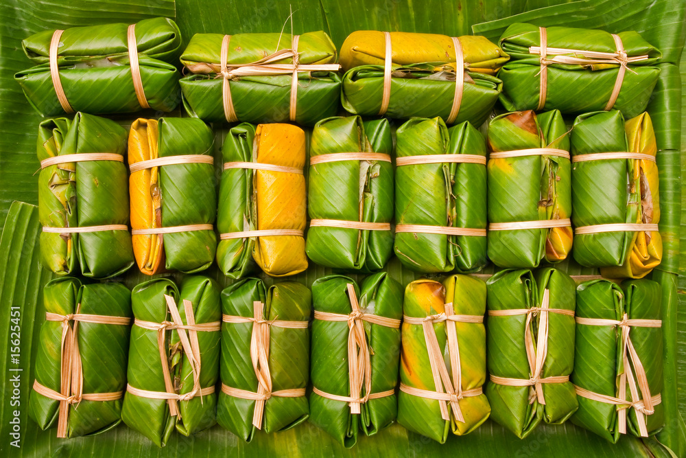 Traditional Thai style dessert Traditional Thai style dessert