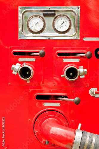 Parts of fire engine