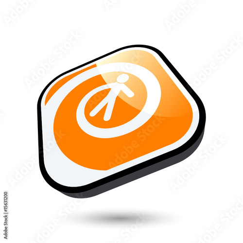 business logo modern mensch