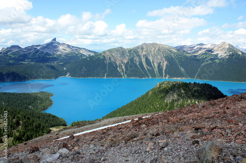 Garibaldi Lake In Coast Mountains Canada