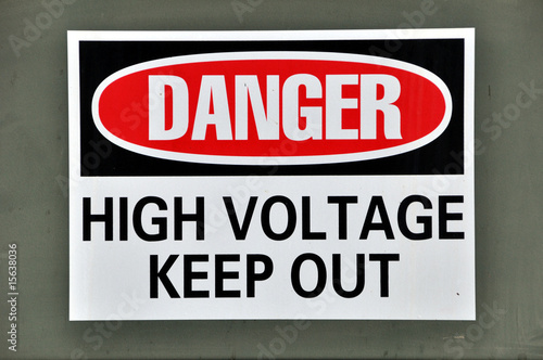 Danger - High Voltage