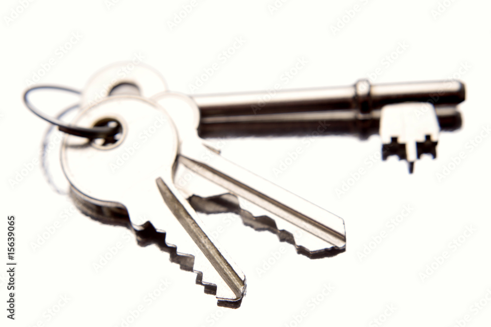 Three keys on keyring Three keys on keyring