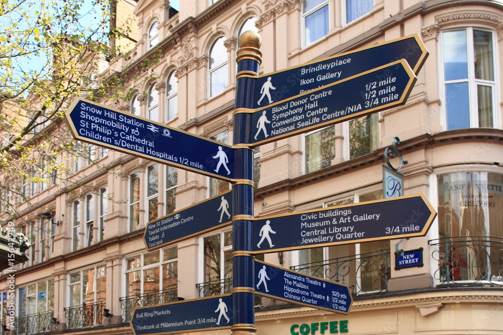 Birmingham, city, großbrittanien, uk, B ham, GB