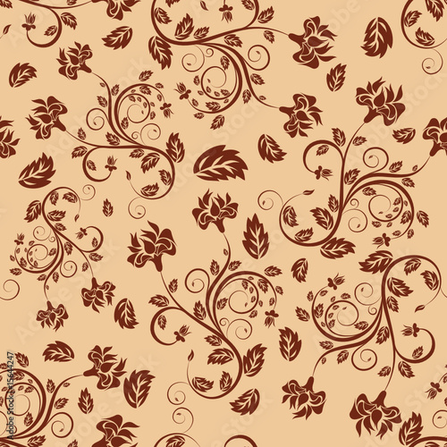 seamless floral background