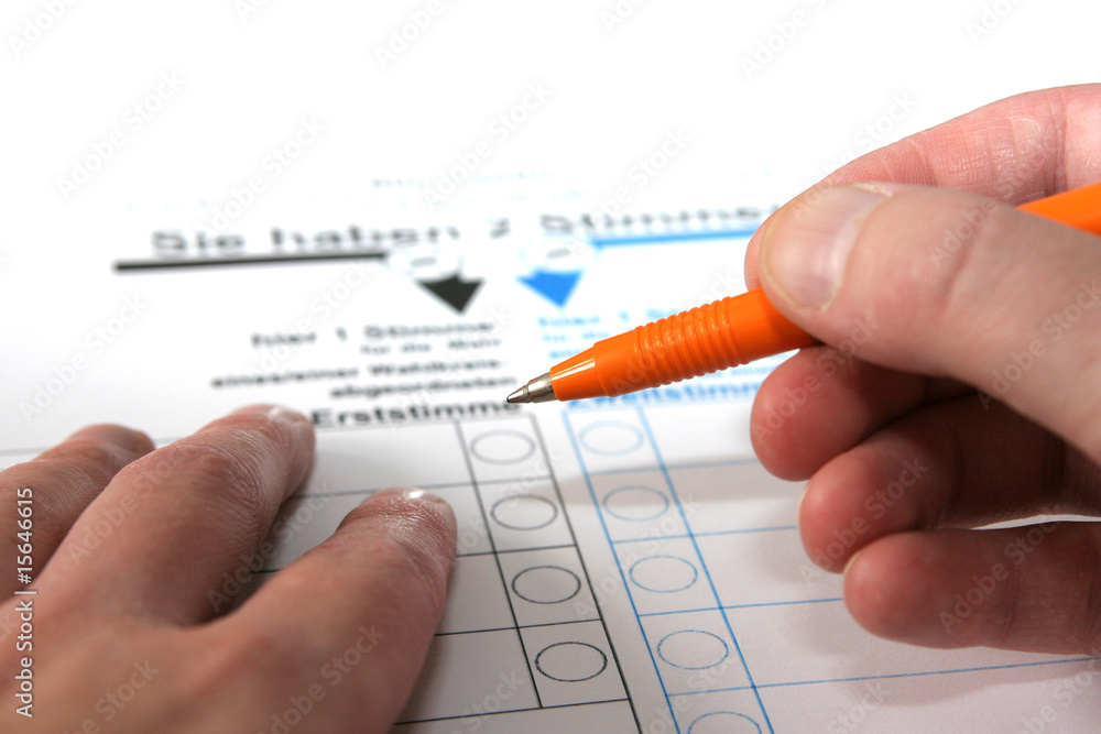 Wahl StockFoto Adobe Stock