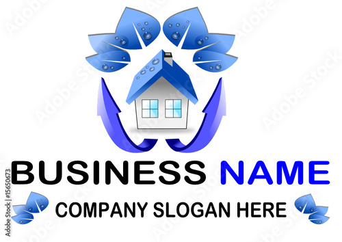Ökologisches Business Logo Design
