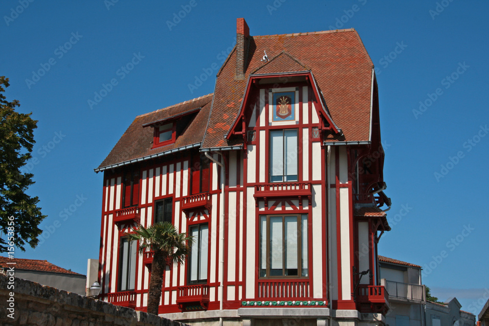Obraz premium maison bord de mer