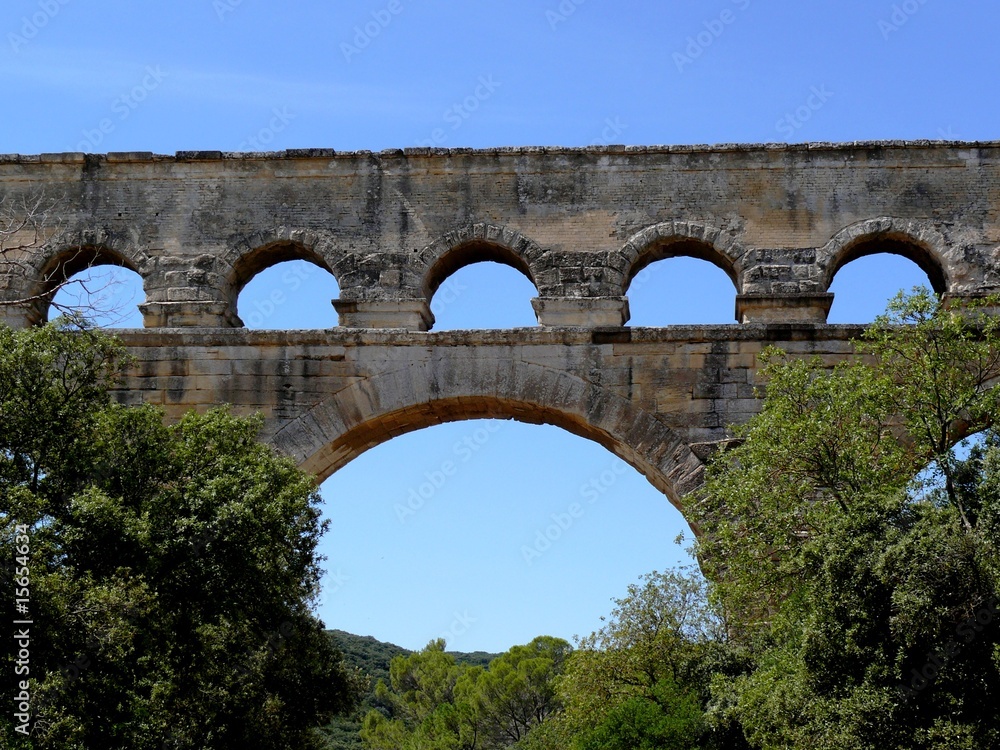 Obraz premium Pont du Gard