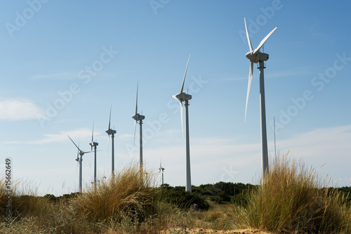 wind turbines