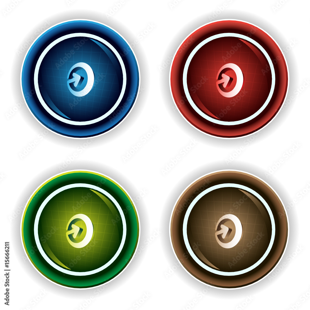 Colorful buttons Colorful buttons