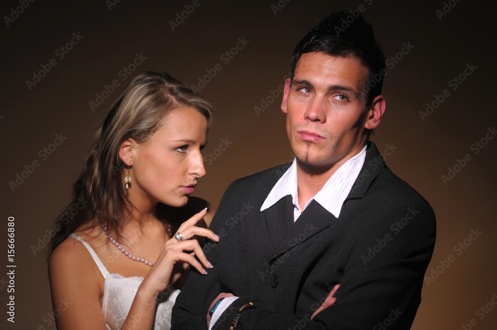 Young attractive people Young attractive people