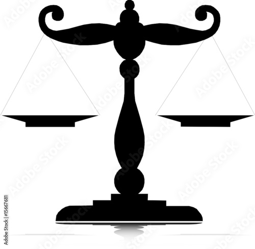 scales one vector silhouettes