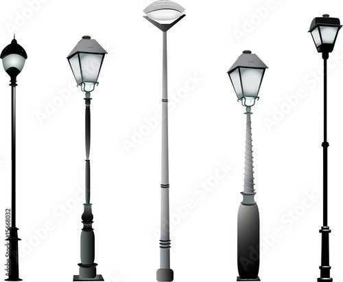 Set di lampioni