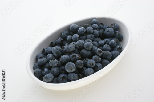 sweet organic blueberries