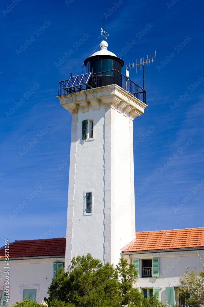 Gacholle lighthouse, Parc Regional de Camargue, Provence, France