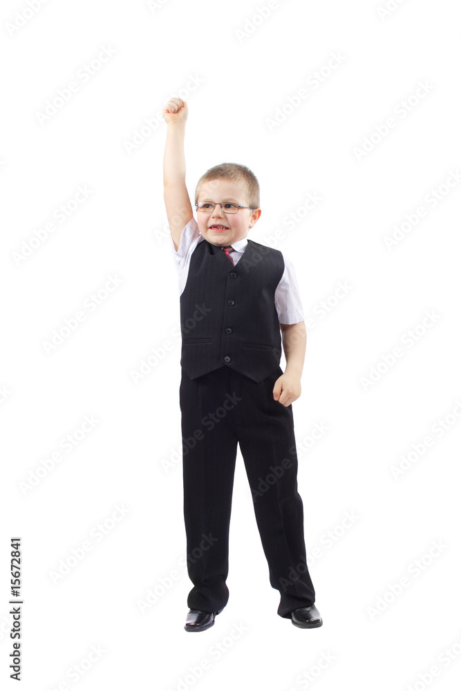 Small Boy-Businessman Small Boy-Businessman