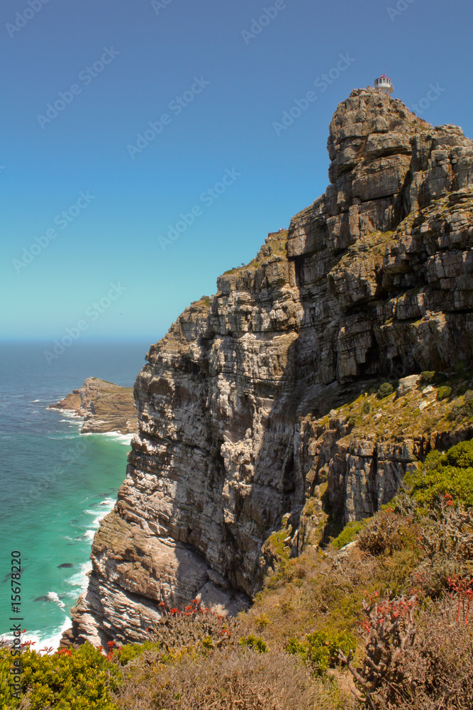 Sudafrica - Panorama Atlantico - Faro Cape Point