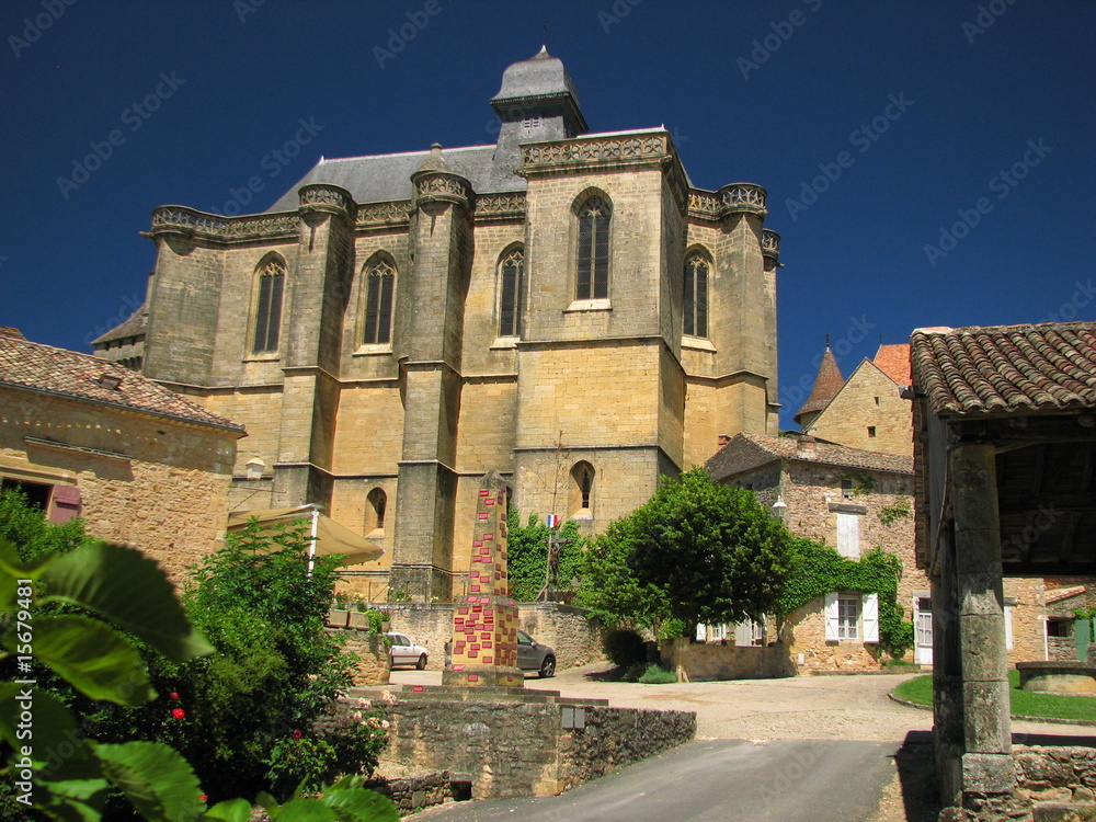 Fototapeta premium Château de Biron, Vallées du Lot et Garonne