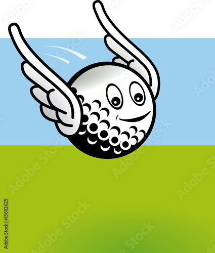 golfball fliegen