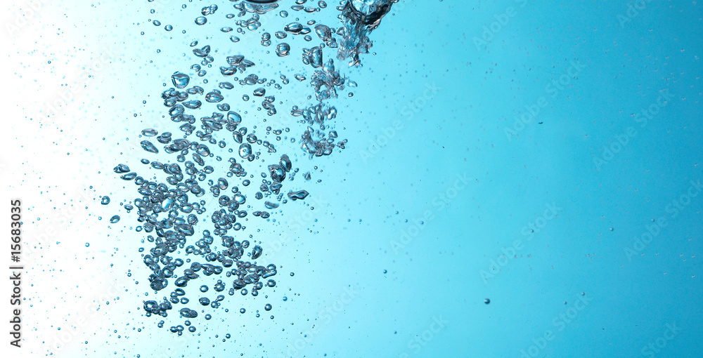 Obraz premium Bubbles in Water