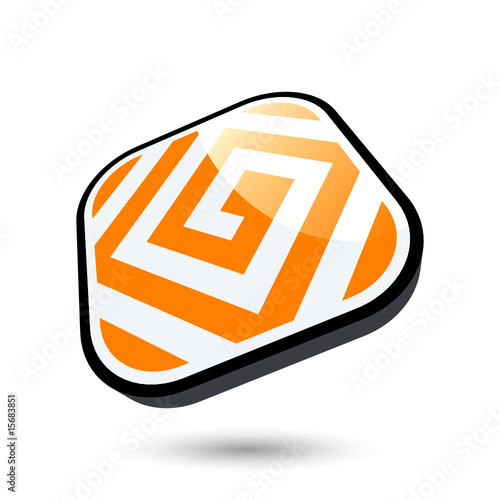 abstrakt business zeichen logo
