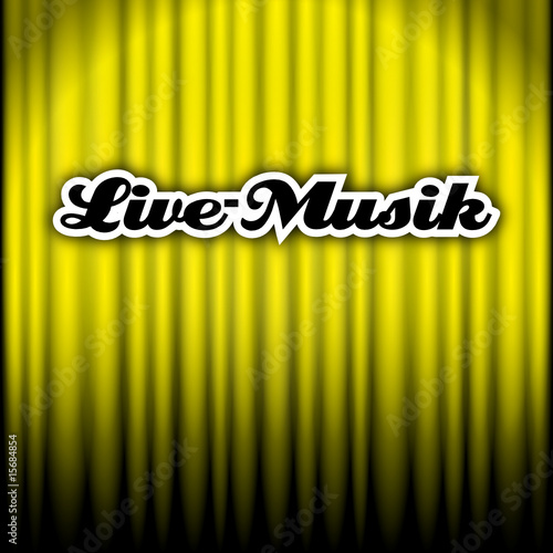 vorhang live-musik