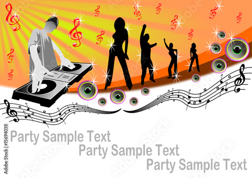 Party Flyer für Veranstaltung