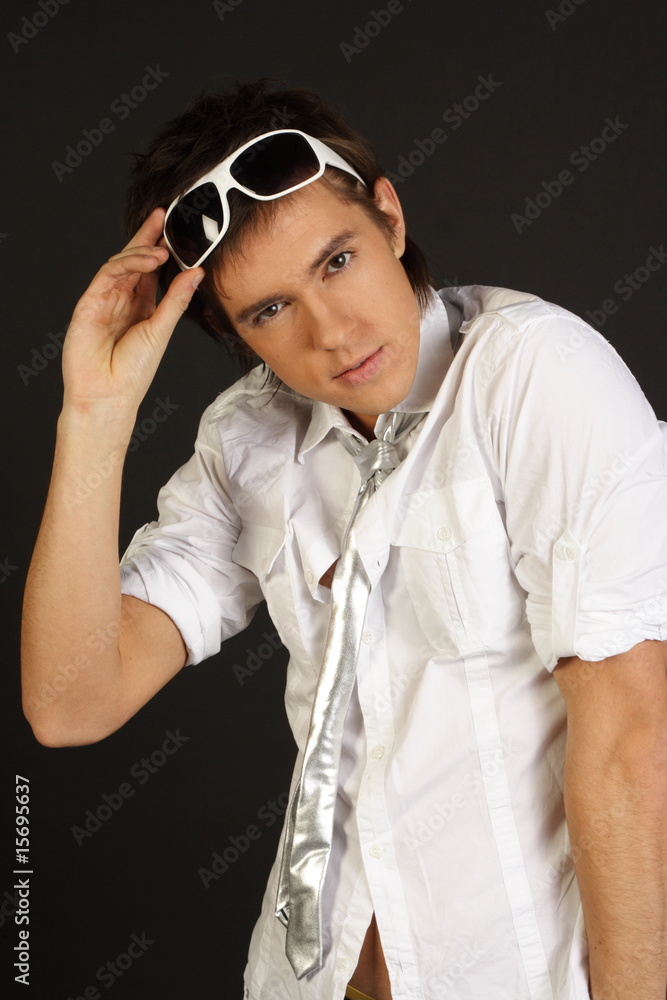 Obraz premium a young man