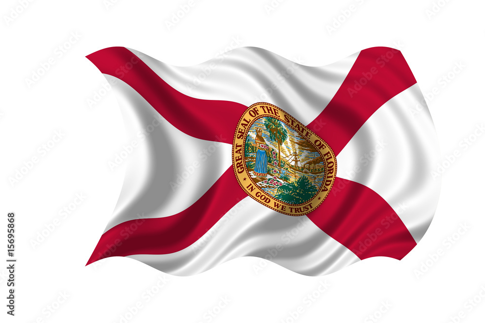 Florida Flag Stock Illustration Adobe Stock Florida Flag Stock Illustration Adobe Stock