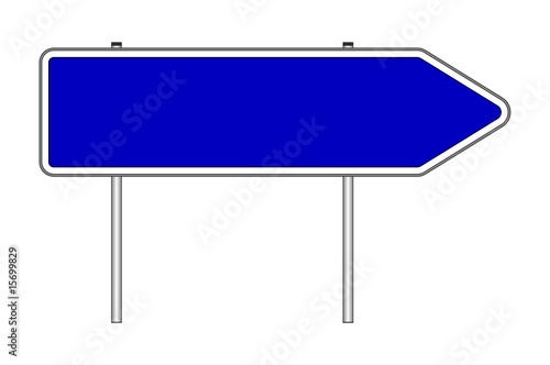 Volage Ausfahrtsschild