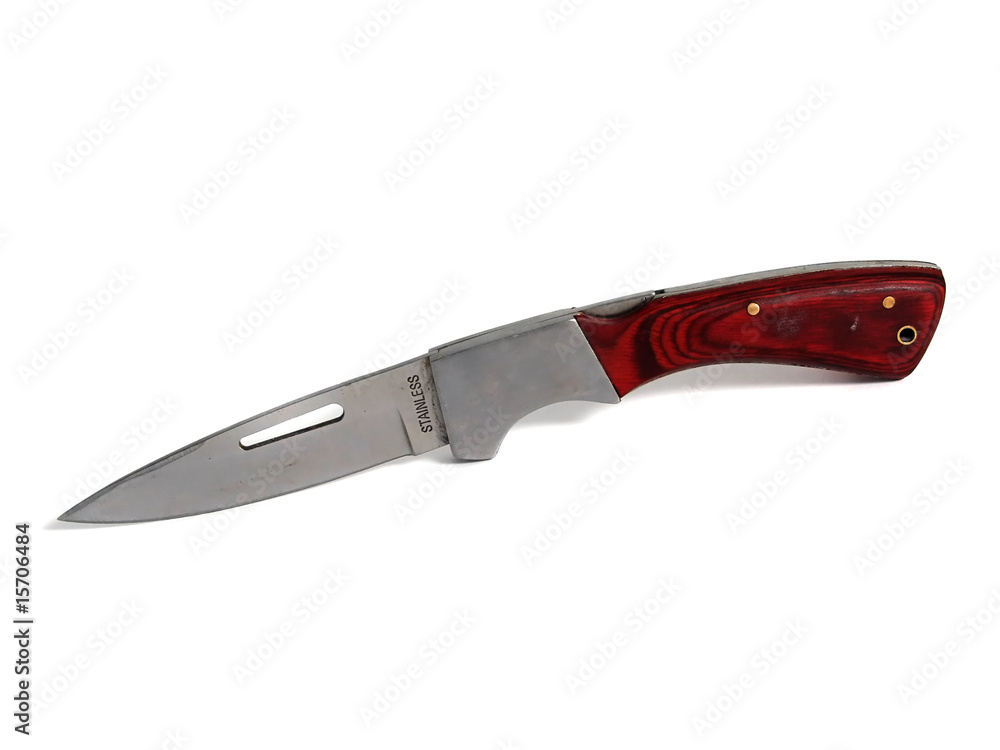 Knife over white Knife over white