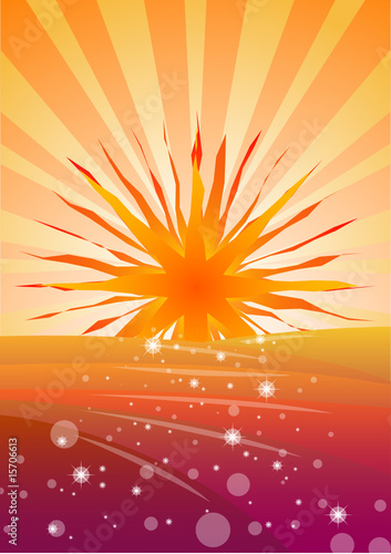 The sun
