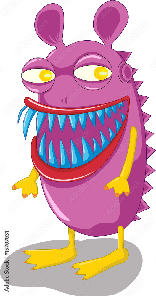 Purple beast Stock Vector | Adobe Stock