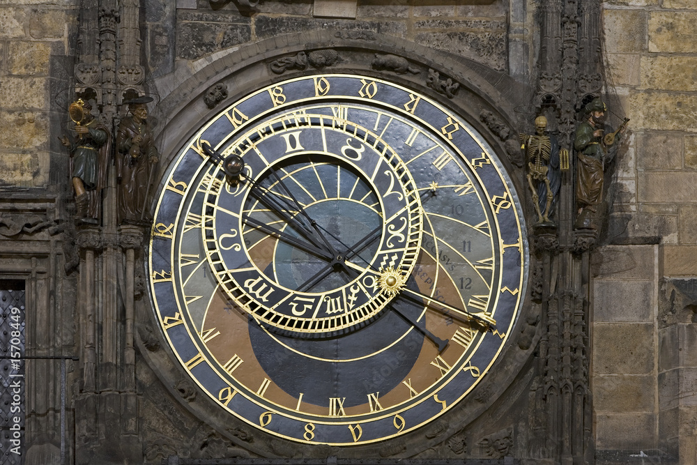 Astronomische Uhr am Altstädter Rathaus Prag