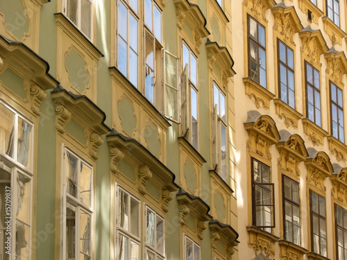 Obraz na plátně Wien, Historische Fassaden